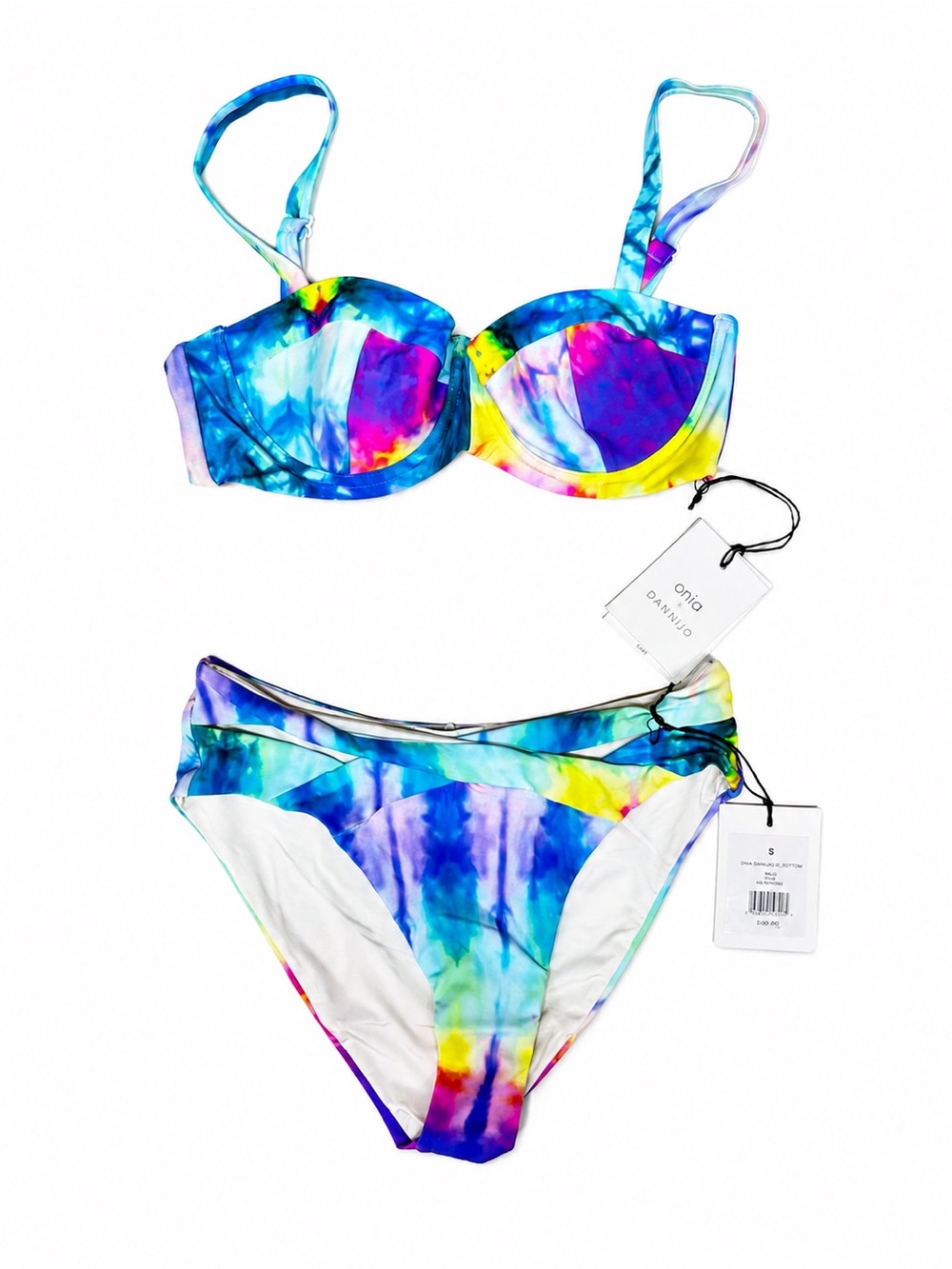 NWT Onia x Dannijo Mila Top + Isla Bottom 2 pcs  Bikini Set